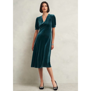 Hobbs Dormer Velvet Dress